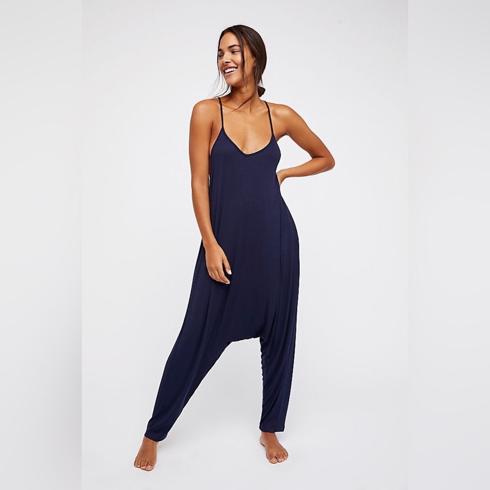 Free People intimately Really Romper in navy | size XS